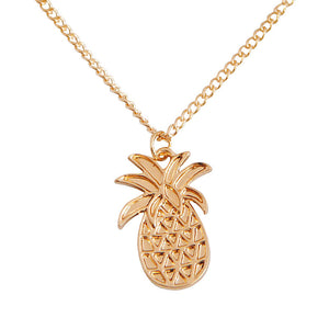 Pineapple Multi-Layer Pendant Necklace