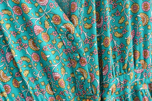 Blue Gypsy Maxi Dress