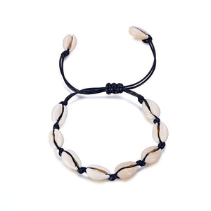 Bohemian Shell Rope Chain Bracelet