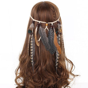 Gypsy Feather Headband