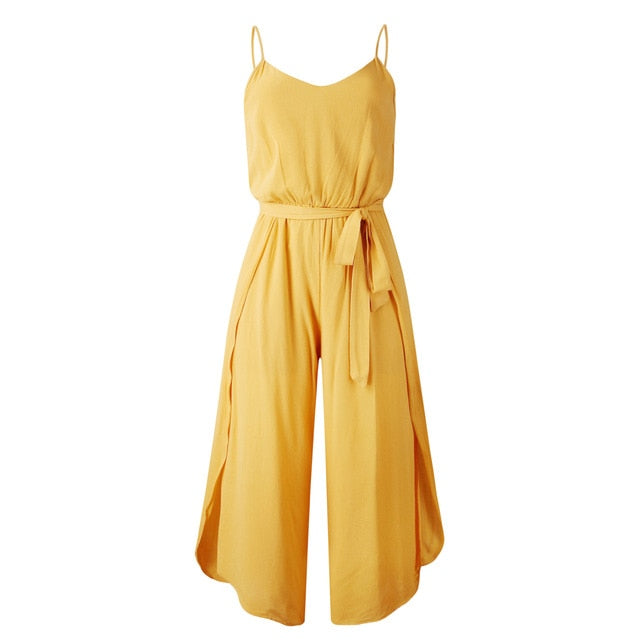 Sleeveless Holiday Jumpsuits