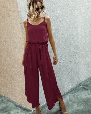 Sleeveless Holiday Jumpsuits