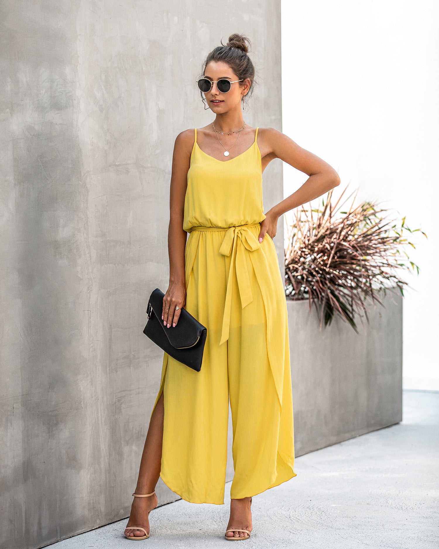 Sleeveless Holiday Jumpsuits