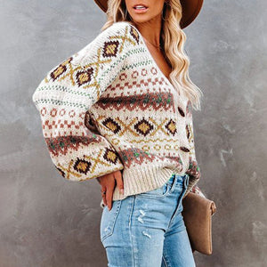 Boho Long Sleeve knitted Cardigan