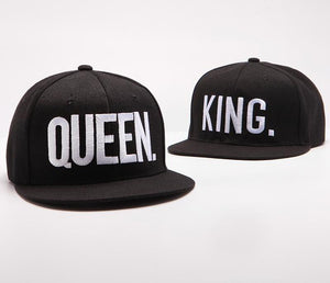 King Queen Lovers Cap