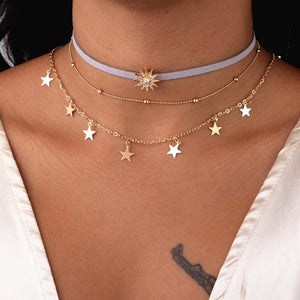 Gold Pendant Necklace