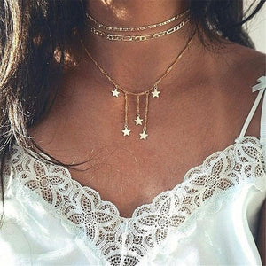 Gold Pendant Necklace